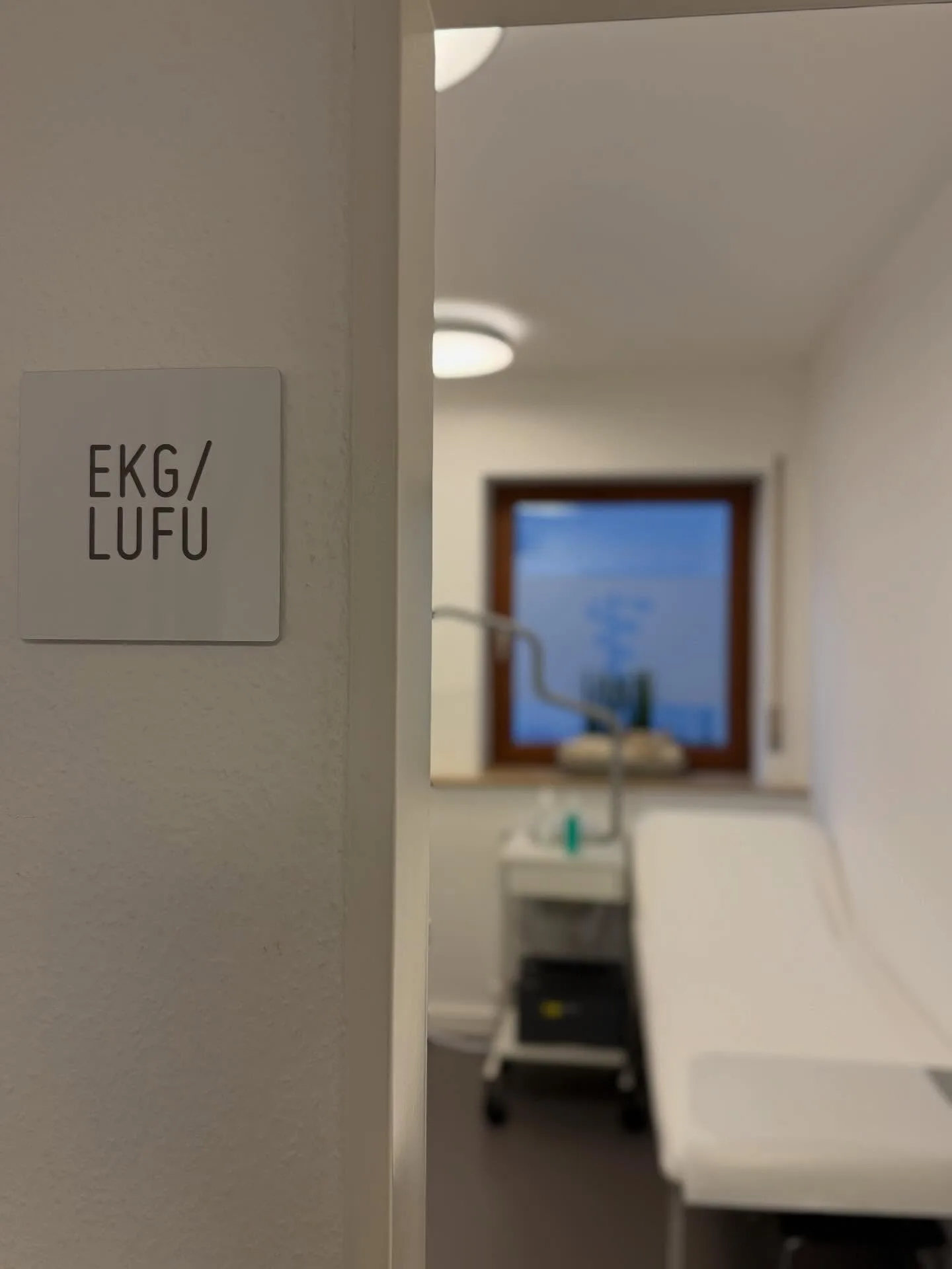 Raum für EKG und Lungenfunktion Söflingen